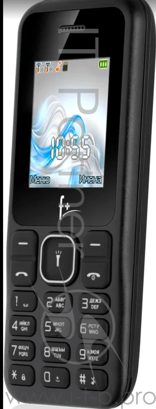 Телефон сотовый F+ F195 Black, 1.77 128x160, 32MB RAM, up to 16GB flash, 2 Sim, BT v2.1, Micro-USB, 600mAh, 71g, 114,2 ммx47,8 ммx14,2 мм