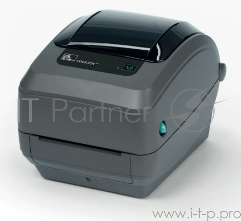 Принтер этикеток Zebra TT Printer GX430t 300dpi, EU and UK Cords, EPL2, ZPL II, USB, Serial, Ethernet, Dispenser (Peeler)