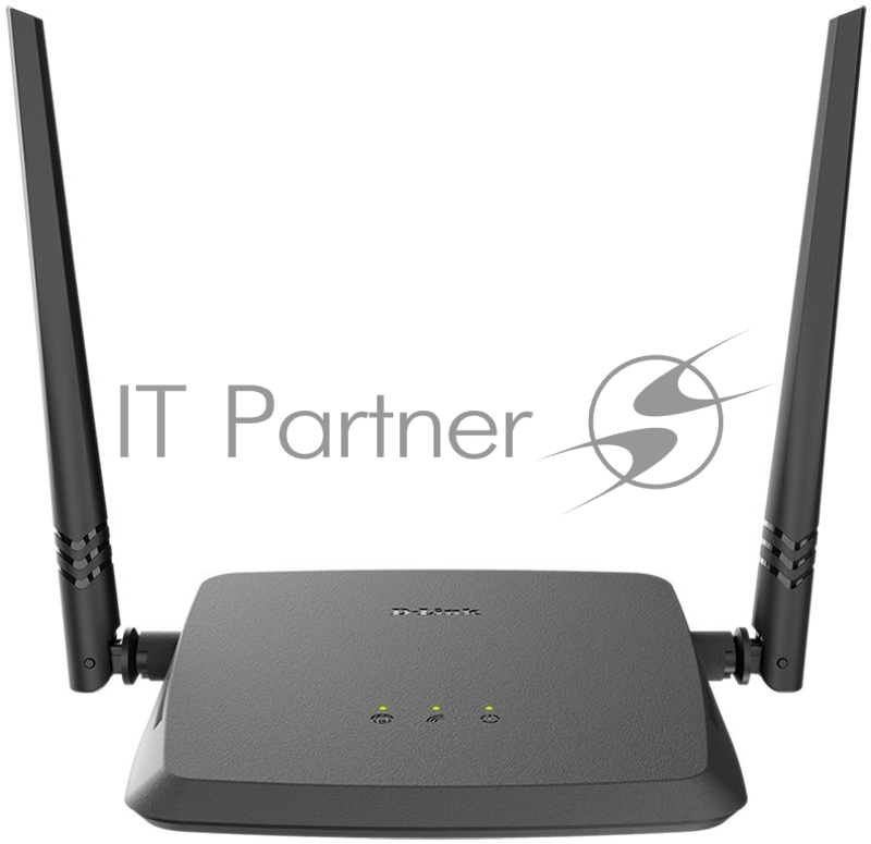 Роутер беспроводной D-Link DIR-615/X1A N300 10/100BASE-TX черный