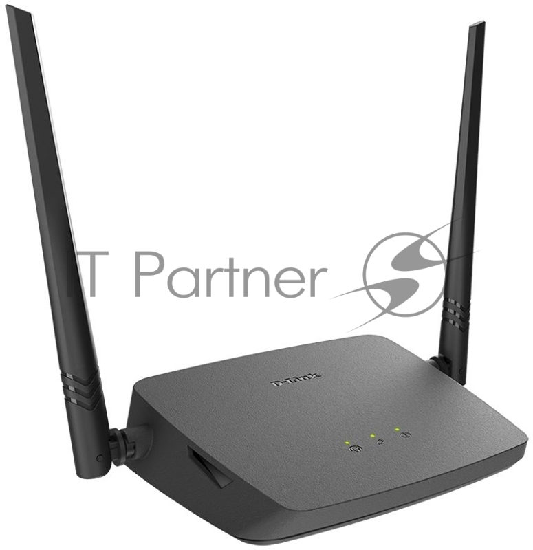 Роутер беспроводной D-Link DIR-615/X1A N300 10/100BASE-TX черный