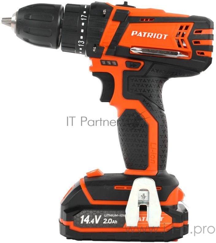 Дрель-шуруповерт Patriot BR 141ES аккум. патрон:быстрозажимной (кейс в комплекте)