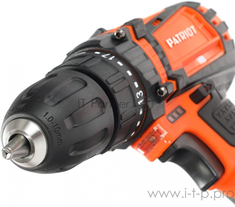 Дрель-шуруповерт Patriot BR 141ES аккум. патрон:быстрозажимной (кейс в комплекте)