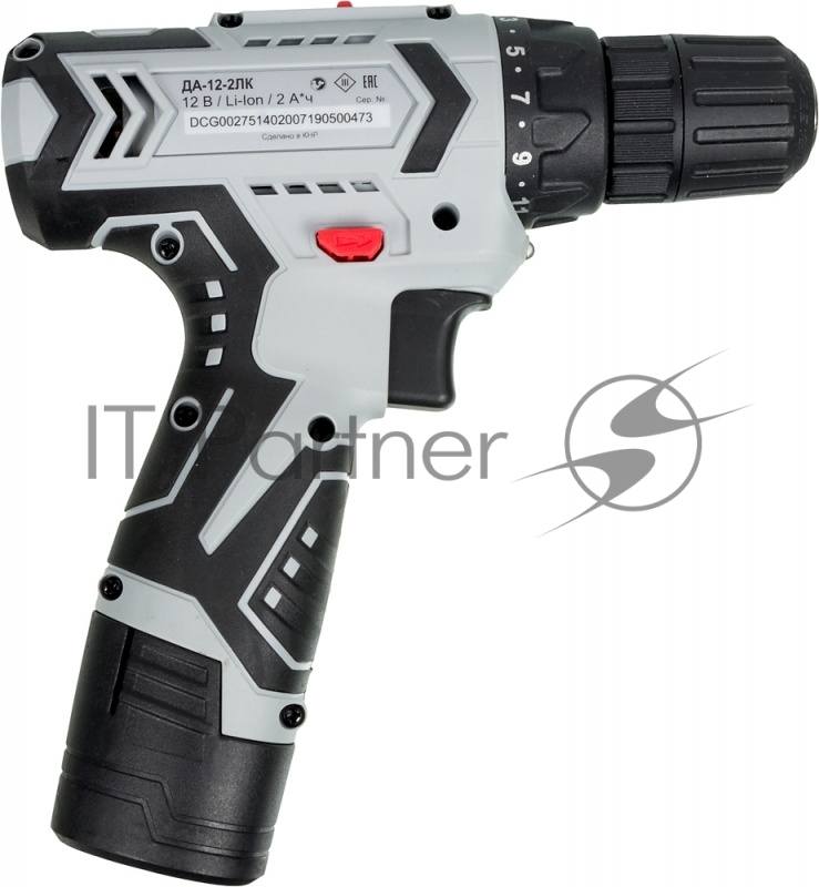 Дрель-шуруповерт Ресанта ДА-12-2ЛК аккум. патрон:быстрозажимной (кейс в комплекте)
