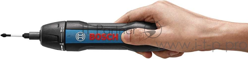 Отвертка электрическая Bosch GO 2 аккум. патрон:держатель бит 1/4 (кейс в комплекте)