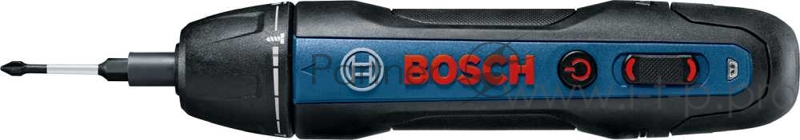 Отвертка электрическая Bosch GO 2 аккум. патрон:держатель бит 1/4 (кейс в комплекте)