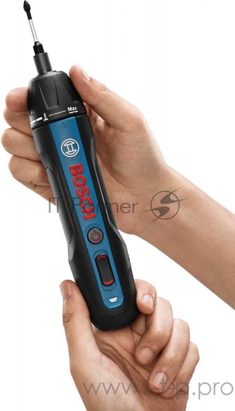 Отвертка электрическая Bosch GO 2 аккум. патрон:держатель бит 1/4 (кейс в комплекте)