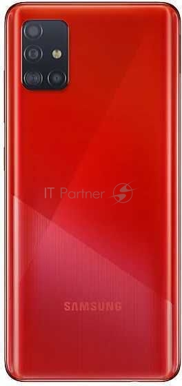 Смартфон Samsung SM-A515F Galaxy A51 128Gb 6Gb красный моноблок 3G 4G 2Sim 6.5 1080x2400 Android 10 48Mpix 802.11 a/b/g/n/ac NFC GPS GSM900/1800 GSM1900 TouchSc MP3 microSD max512Gb