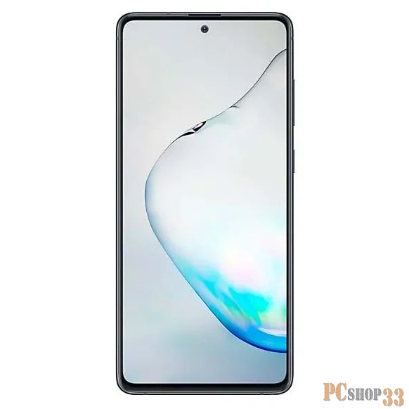 Смартфон Samsung SM-N770F Galaxy Note 10 Lite 128Gb 6Gb черный моноблок 3G 4G 2Sim 6.7 1080x2400 Android 10 12Mpix 802.11 a/b/g/n/ac NFC GPS GSM900/1800 GSM1900 TouchSc MP3 microSD max1024Gb