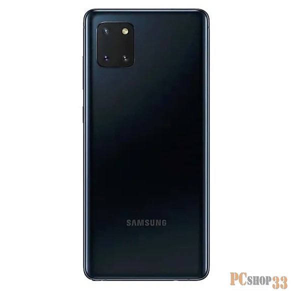 Смартфон Samsung SM-N770F Galaxy Note 10 Lite 128Gb 6Gb черный моноблок 3G 4G 2Sim 6.7 1080x2400 Android 10 12Mpix 802.11 a/b/g/n/ac NFC GPS GSM900/1800 GSM1900 TouchSc MP3 microSD max1024Gb