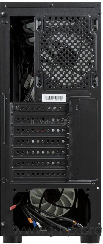 Корпус Formula V-LINE 7706 черный без БП ATX 8x120mm 2xUSB2.0 2xUSB3.0 audio bott PSU