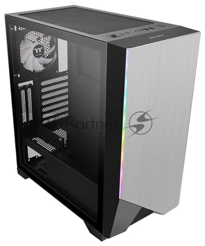 Корпус Thermaltake H550 TG RGB черный без БП ATX 5x120mm 5x140mm 2xUSB2.0 1xUSB3.0 audio bott PSU