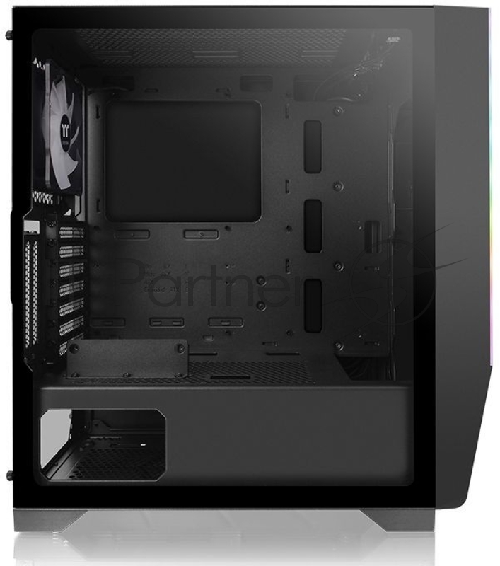 Корпус Thermaltake H550 TG RGB черный без БП ATX 5x120mm 5x140mm 2xUSB2.0 1xUSB3.0 audio bott PSU