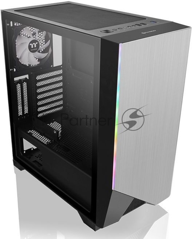 Корпус Thermaltake H550 TG RGB черный без БП ATX 5x120mm 5x140mm 2xUSB2.0 1xUSB3.0 audio bott PSU