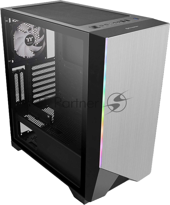 Корпус Thermaltake H550 TG RGB черный без БП ATX 5x120mm 5x140mm 2xUSB2.0 1xUSB3.0 audio bott PSU