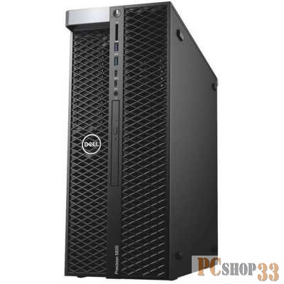 ПК Precision T5820 Core i9-10900X (10 cores 3,5GHz)16GB (2x8GB) DDR4 256GB SSD (M.2 PCIe)+ 1TB (7200 rpm) Nvidia Quadro P2200 (5GB DDR5)TPM 950W RTX Chassis W10 Pro3 years NBD