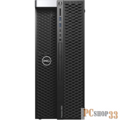 ПК Precision T5820 Core i9-10900X (10 cores 3,5GHz)16GB (2x8GB) DDR4 256GB SSD (M.2 PCIe)+ 1TB (7200 rpm) Nvidia Quadro P2200 (5GB DDR5)TPM 950W RTX Chassis W10 Pro3 years NBD