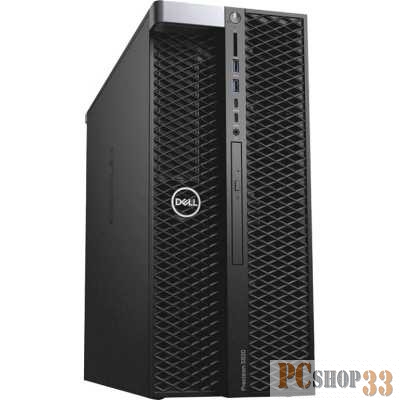 ПК Precision T5820 Core i9-10900X (10 cores 3,5GHz)16GB (2x8GB) DDR4 256GB SSD (M.2 PCIe)+ 1TB (7200 rpm) Nvidia Quadro P2200 (5GB DDR5)TPM 950W RTX Chassis W10 Pro3 years NBD