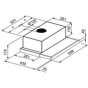 Вытяжка KORTING KHP 6214 GB