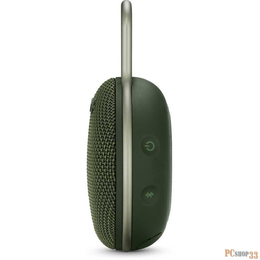 Колонка порт. JBL Clip 3 зеленый 3.3W 1.0 BT 1000mAh (JBLCLIP3GRN)