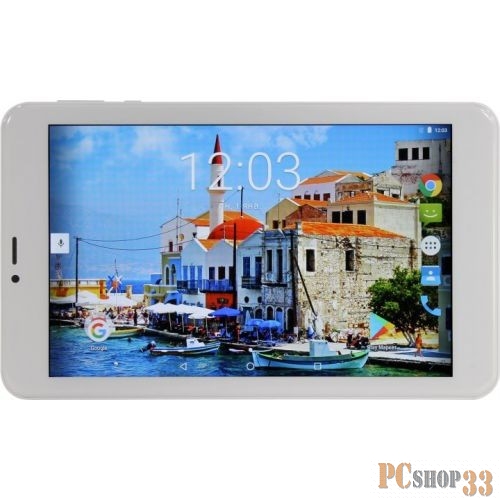 Планшет Digma Plane 8566N серебристый