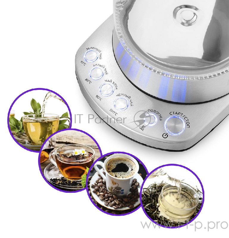 Чайник Kitfort КТ-674