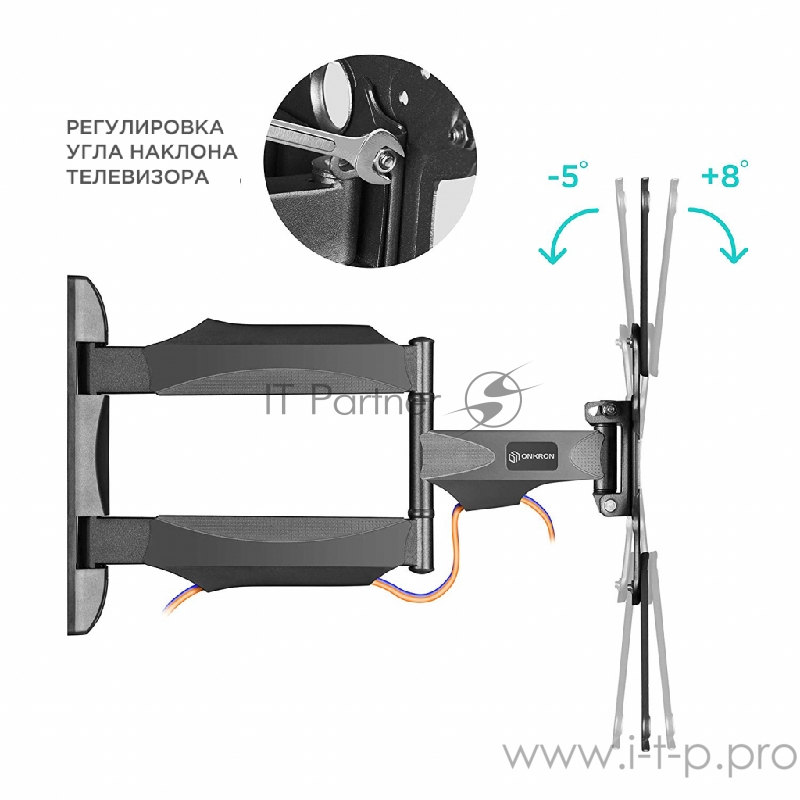 Кронштейн ONKRON NP40 BLACK / 32-55