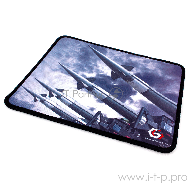 Коврик для мыши Gembird MP-GAME32, рисунок- ракеты, размеры 250*200*3мм, ткань+резина, оверлок