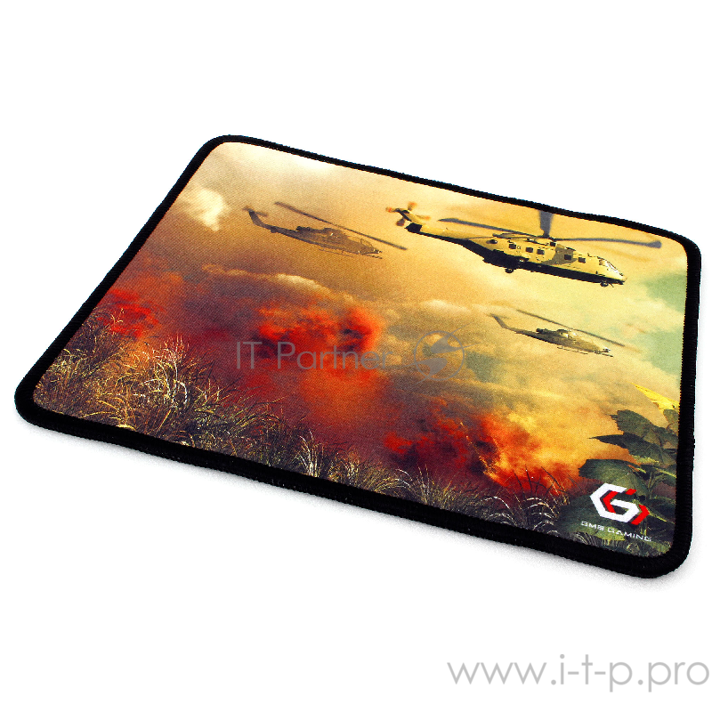 Коврик для мыши Gembird MP-GAME34, рисунок- вертолёты, размеры 250*200*3мм, ткань+резина, оверлок