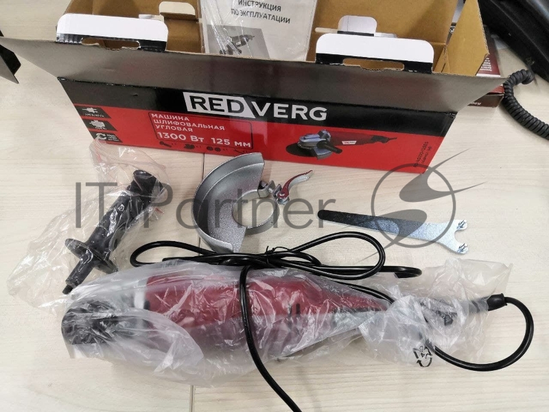 Машина шлифовальная угловая RedVerg RD-AG130-125ES