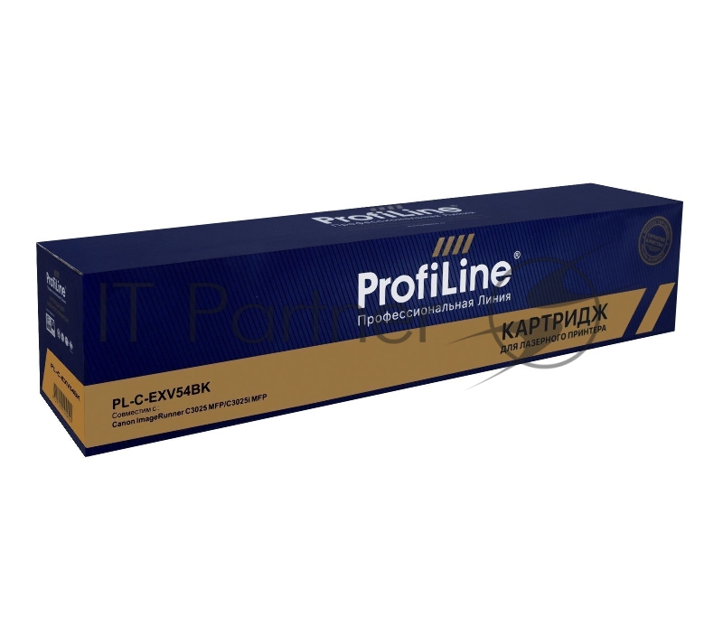 Тонер-туба PL-C-EXV54BK для принтеров Canon ImageRunner C3025 MFP/C3025i MFP Black 15500 копий ProfiLine
