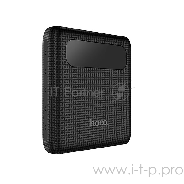Портативный аккумулятор Hoco B20-10000, 10000мА/ч,USB, 2.1A, черный