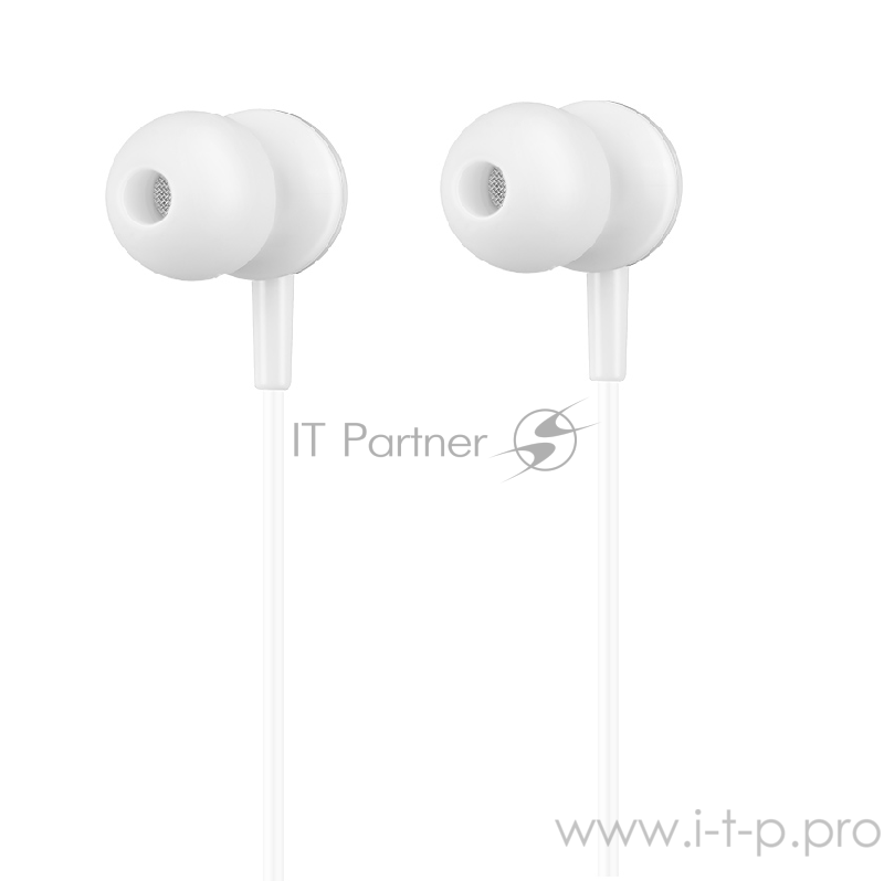 Проводные наушники-вставки с микрофоном Hoco M14 White