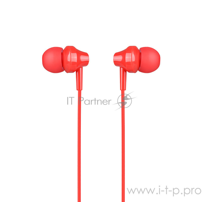 Проводные наушники-вставки с микрофоном Hoco M14 Red