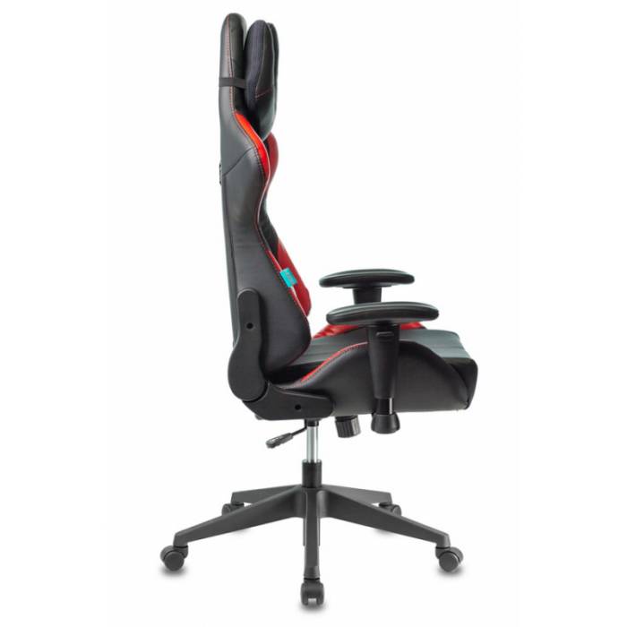 Кресло игровое Бюрократ VIKING 5 AERO RED черный/красный искусственная кожа