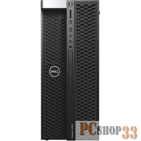 Dell Precision T5820, W-2223 (4 cores up to 3.9 GHz Turbo), 16GB (2*8GB) 2666MHz DDR4 RDIMM ECC, 256GB M.2 PCIe NVMe class 40 SSD, 1TB SATA 7.2K 2.5 HD, Nvidia Quadro P2200 5GB 4 DP, Integrated Intel RSTe controller, 16X Half Height DVD +/- RW, keybo