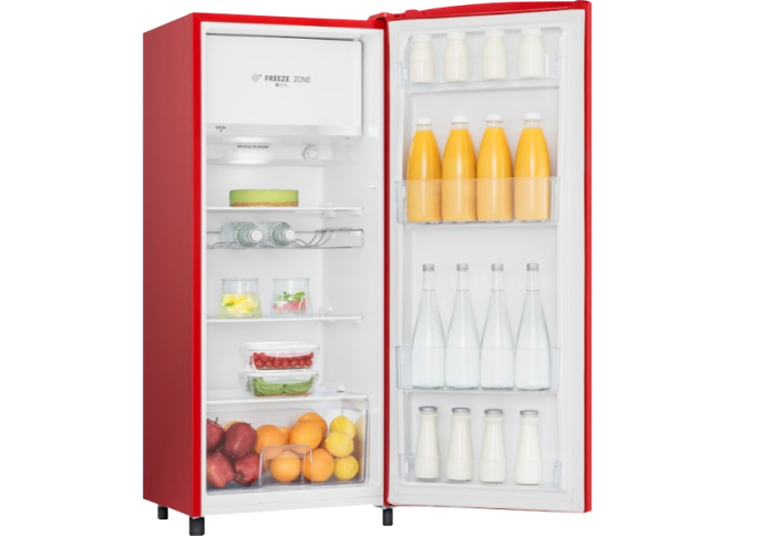 Холодильник HISENSE RR220D4AR2 красный