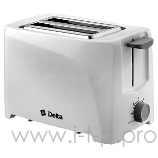 Тостер DELTA DL-6900 белый: 700 Вт.6- позиционный таймер (6)