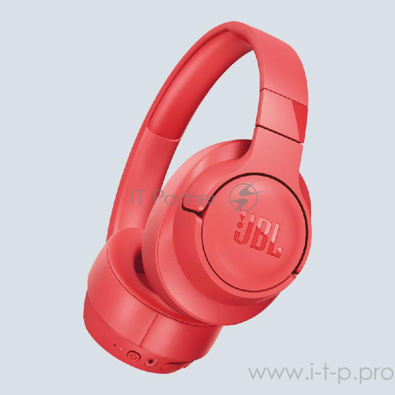 Наушники JBL Наушники беспроводные с шумоподавлением JBLT700BTCOR, красный