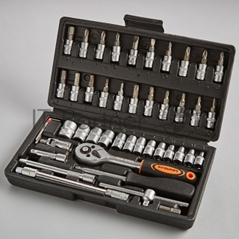 Набор инструментов в кейсе КУЗЬМИЧ НИК-017/45, 45 предметов (12)