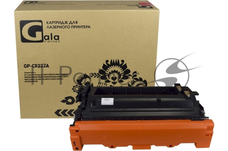 Картридж GP-CF237A (№37A) для принтеров HP LaserJet Enterprise M607/M607dn/M607n/M608/M608dn/ 11000 копий GalaPrint