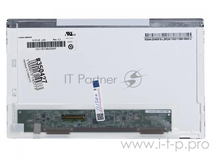 Матрица 10.1 Matte N101L6-L0A, WSVGA 1024x600, 40L, cветодиодная (LED), Chi Mei