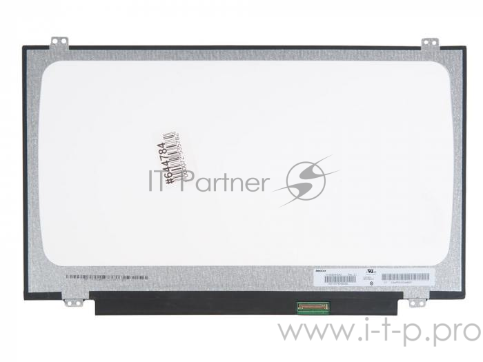 Матрица 14.0 Matte N140BGA-EA3, WXGA HD 1366x768, 30 Lamels DisplayPort, cветодиодная (LED), уши В/Н