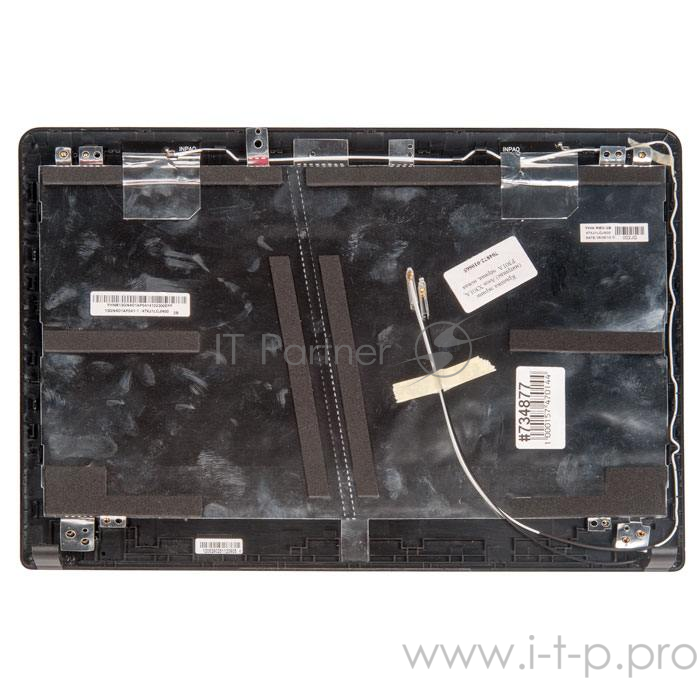 крышка экрана (матрицы) Asus X301A, F301A чёрная, новая. Только для SLIM матриц с креплением верх-низ, новая