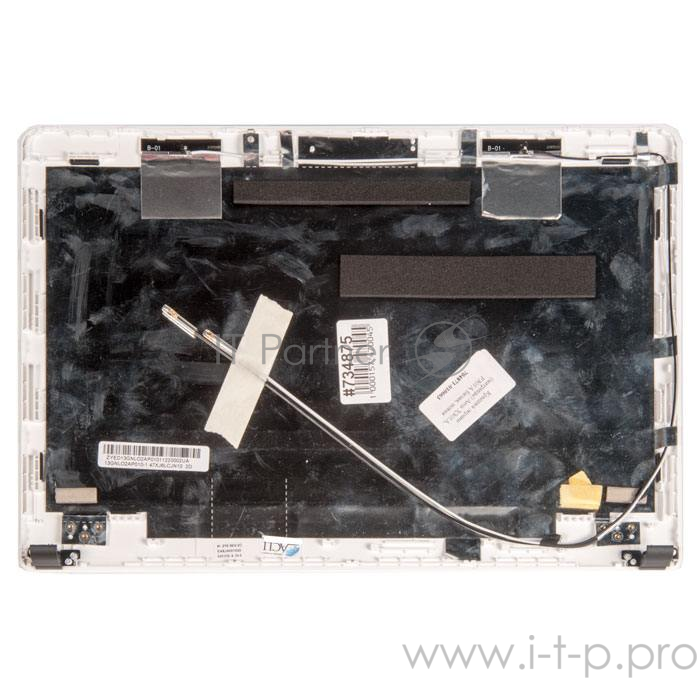 крышка экрана (матрицы) Asus X301A, F301A Белая, новая. Только для толстых матриц с креплением по бокам, новая