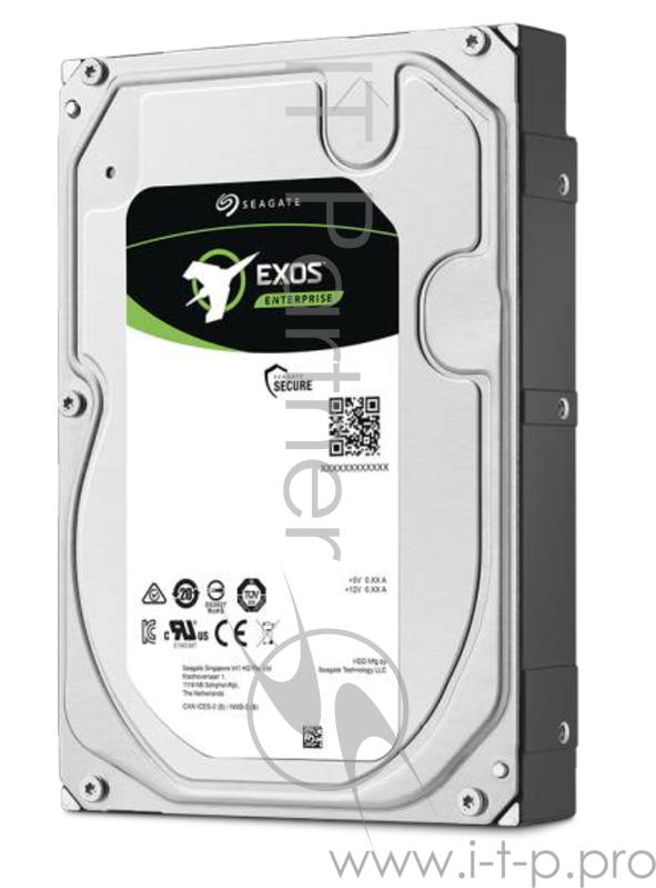 Накопитель на жестком магнитном диске Seagate Жесткий диск HDD 4TB Seagate Exos 7E8 HDD ST4000NM003A 3.5 SAS 12Gb/s 256Mb 7200rpm