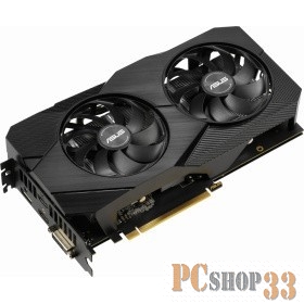 Видеокарта Asus PCI-E DUAL-RTX2070-O8G-EVO-V2 nVidia GeForce RTX 2070 8192Mb 256bit GDDR6 1410/14000 DVIx1/HDMIx2/DPx1/HDCP Ret