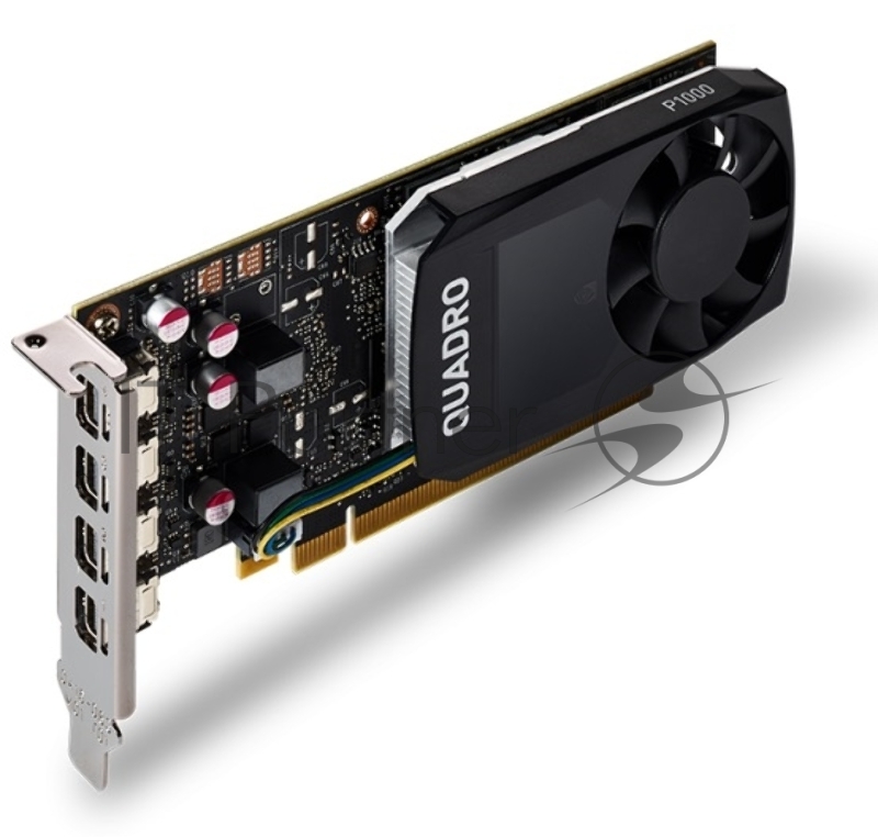 Видеокарта PNY VGA Quadro P1000 V2 4GB GDDR5/128 bit,4xMini DisplayPort