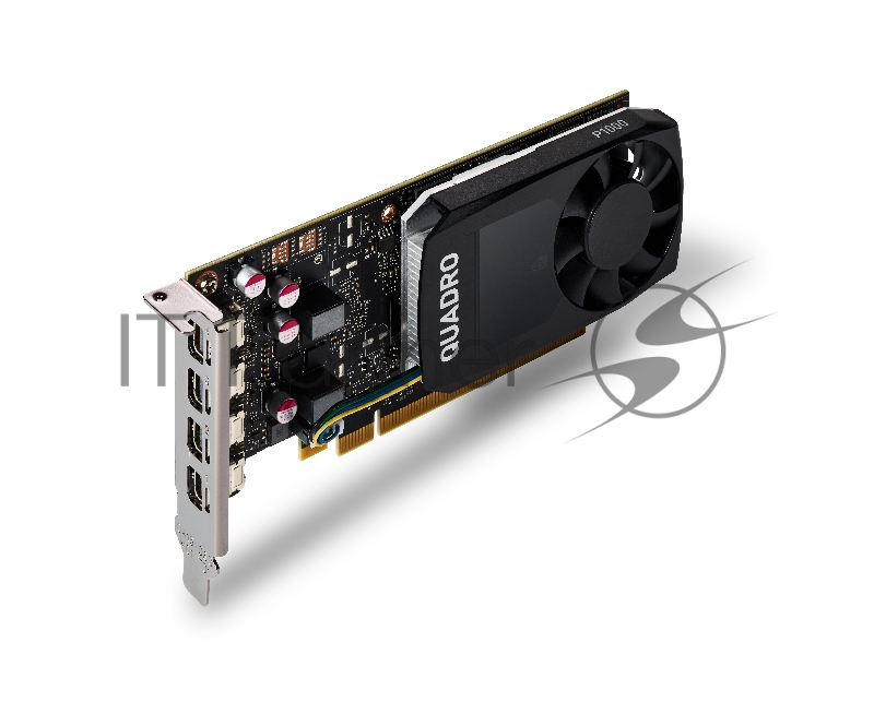 Видеокарта PNY VGA Quadro P1000 V2 4GB GDDR5/128 bit,4xMini DisplayPort