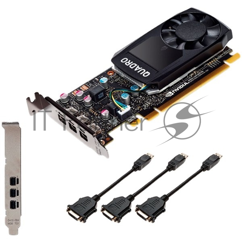 Видеокарта PNY VGA Quadro P400 V2 2GB GDDR5/64 bit, 3xMini DisplayPort