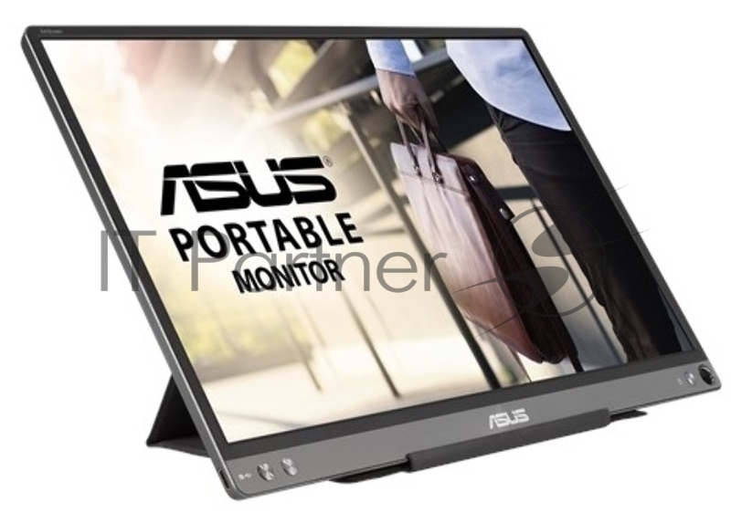 МОНИТОР 15.6 ASUS MB16ACE DarkGrey(IPS, LED, Wide, 1920x1080, 5ms, 178°/178°, 250 cd/m, 800:1, +USB, )